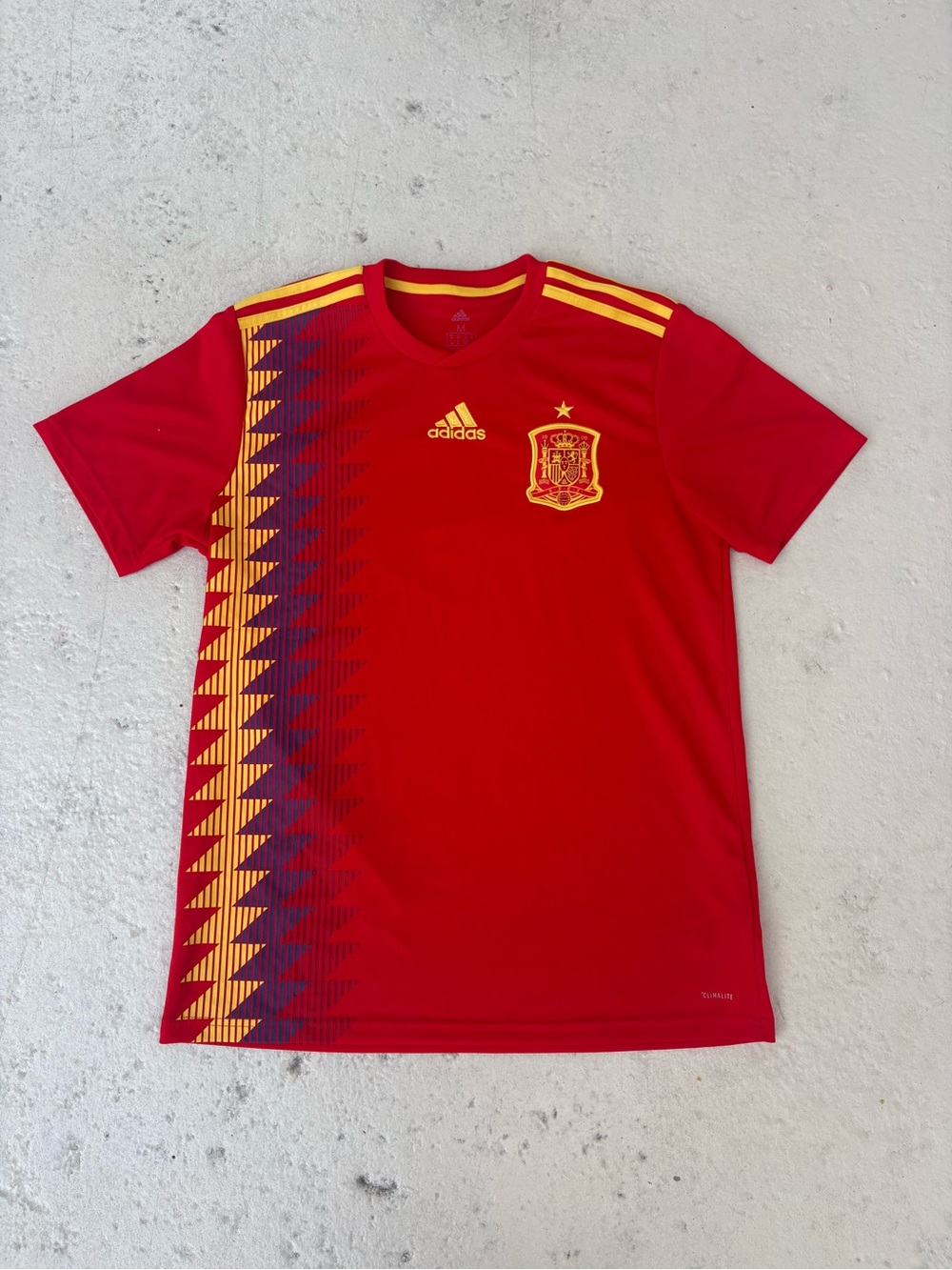 Adidas spain World Cup 2018 home red football jersey World Cup champions size M